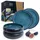 Moritz & Moritz SOLID Blau 4-tlg.