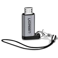 UGREEN USB-C auf Micro USB Adapter Grau