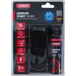 Abwehrspray SDS80 inkl. Tasche,Reichweite 5 Meter, Sprühzeit 8 Sekunden