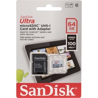SanDisk Ultra microSD 64 GB MicroSDHC UHS-I Klasse 10