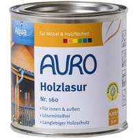 Auro Holzlasur Aqua (0,375 Liter, braun)