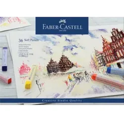 FABER CASTELL Pastellkreide Goldfaber 36ST 128336 Kartonetui