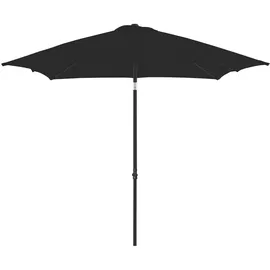 Doppler Marktschirm Basic Push Up Ø 208 cm anthrazit