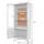 ML-Design Vitrinenschrank 80 x 185 x 40 cm Weiß