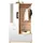 moebel-dich-auf Garderobenschrank Entry 117 x 198 x 38 cm Artisan Eiche Nb. / Weiß