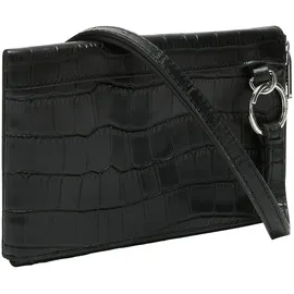 Liebeskind Berlin Umhängetasche Lora Croco Neck Accessories Multi Pouch Black