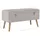 vidaXL Truhenbank Grau 80 x 0 x 0 cm
