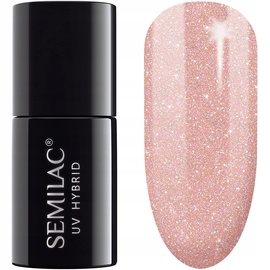 Semilac Extend UV Nagellack 5in1 Glitter Soft Beige 7ml