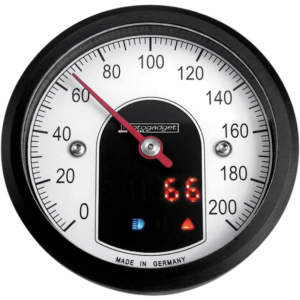 Motogadget Mo-scope Tachometer - Gloss Black - One Size