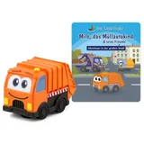 Tonies Hörspielfigur Sing Kinderlieder Milo, das Müllauto-Kind orange