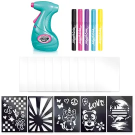 Airbrush Plush Airbrush Art Poster Maker Kit mit elektrischer Airbrushpistole mehrfarbig