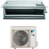 Daikin Bluevolution Inverter-klimaanlage Inverter Ducted Ultraflat 9000 Btu Fdxm25f3/f9 R-32 Wi-fi Optional - Italienische Garantie R-32,wired Control Madoka Silver Brc1h52s,italien 2+2