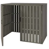 Proregal Mülltonnenbox PROREGAL XL 115 x 140 x 100 cm grau