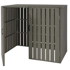 Proregal Mülltonnenbox PROREGAL XL 115 x 140 x 100 cm grau