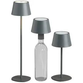 NORTHPOINT Flaschenleuchte Grau