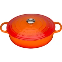 Le Creuset Signature Gourmet-Bräter 30 cm ofenrot
