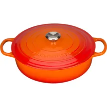 Le Creuset Signature Gourmet-Bräter 30 cm ofenrot