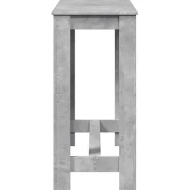 vidaXL Bartisch 102 x 50 x 103,5 cm Grau