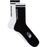 The North Face 2 paar the north face everyday nse mid calf socks schwarz weis x2 - 35-37