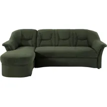 DOMO collection Eckcouch Mikrofaser 2-Sitzer Grün