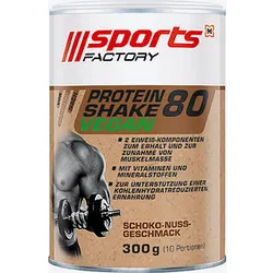 sports FACTORY 80 Proteinpulver 300,0 ml