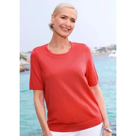 GOLDNER Strickpullover rot 25
