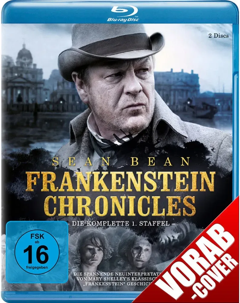 Blu-ray Frankenstein Chronicles Sean Bean Vanessa Kirby FSK 16 TV-Serie 283 min