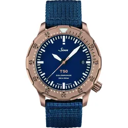 Sinn Taucheruhren T50 GOLDBRONZE B Limited Edition" 1052.062" - dunkelblau,blau - 41mm