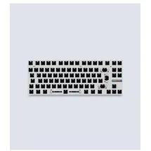 Wooting 60HE v2 - ISO - Non-Split - Aluminum - Gaming Tastatur (TKL) - 60% - ISO - Silber