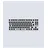 Wooting 60HE v2 - ISO - Non-Split - Aluminum - Gaming Tastatur (TKL) - 60% - ISO - Silber