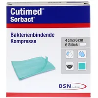 BSN Medical Cutimed Sorbact Kompressen 4x6 cm