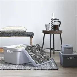 SUNWARE Sigma Home Aufbewahrungsbox 45,5 x 35,5 x 24,5 cm 4-tlg. grau