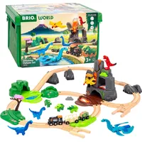 BRIO 63610400 - Dinosaurier Deluxe Set