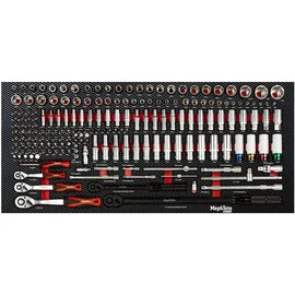 Mephisto Werkzeugwagen PRO Line Big Black' mit 9 Schubfächer inkl. Werkzeug