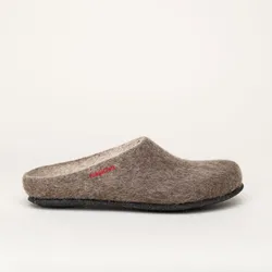 Magicfelt AN 709 Filz-Hausschuh Merino Damen & Herren - brown - 46