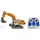 Siku RC-Nutzfahrzeug Liebherr R980 SME Raupenbagger 2CH RTR gelb (6740)