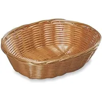 KESPER Brotkorb Kunststoffgeflecht oval 21x17cm/6cm hoch