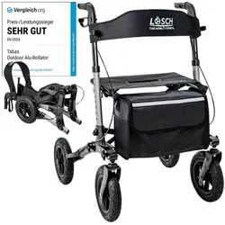 Lösch Reha Rollator TABAS Mobility AIR Silber