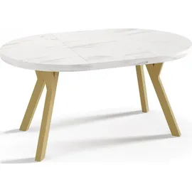 WFL GROUP Designer Ø 100 cm weiß