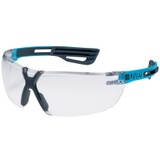 Uvex x-fit pro Schutzbrille - Transparent/Anthrazit-Blau