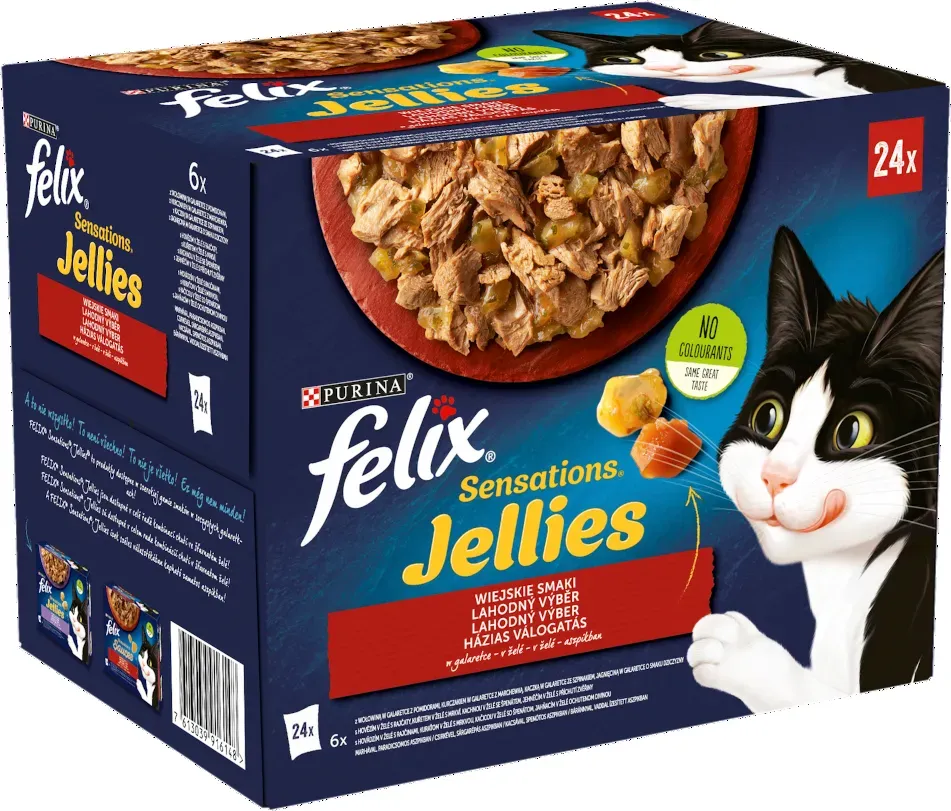 FELIX Sensations Countryside Delights in Gelee: 24x85g (Rabatt für Stammkunden 3%)