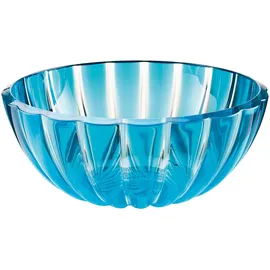 Guzzini Dolcevita Schüssel L 25 x 25 x 10,5 cm Kunststoff Türkis
