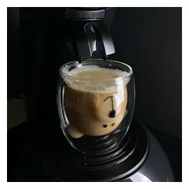 Intirilife Doppelwandiges Thermo Glas Set 0,23 l 2-tlg.