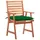 vidaXL Garten-essstühle 62 x 62 x 92 cm grün 2 St.