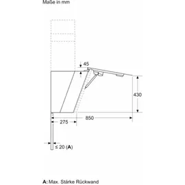 Bosch Serie 8 DWK91LT60 Wandhaube 90 cm