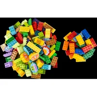 LEGO Duplo 100 Baustein + 25 2x4 Steine Bunt
