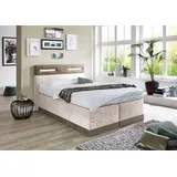 Westfalia Schlafkomfort Boxspringbett, beige