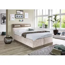 Westfalia Schlafkomfort Boxspringbett, beige