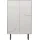 Woood Highboard 85 x 135 x 40 cm Weiß