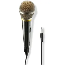 Kabelgebunden Dynamisches Mikrofon 6.35 mm (1/4")  046006 Vocal Pro (Schwarz) 